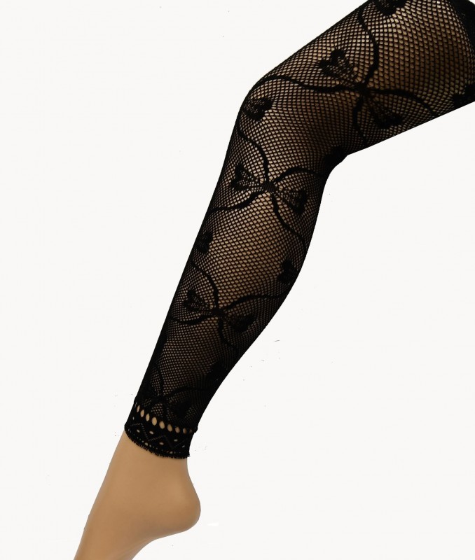 grossiste de 12 X Collants résille, sans pieds, noeud papillon