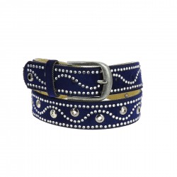 Rhinestone Velvet belt...