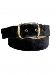 Women's fur belt