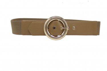 Women's elastic belt with...