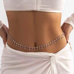 Waist chain belt