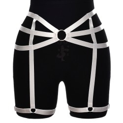 Women's elastic harness belt