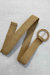 Ceinture Paille Elastique