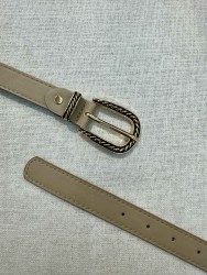 Thin faux leather belt, OY395