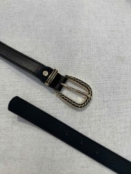 Thin faux leather belt, OY395