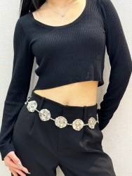 Ceinture chaine, pétale de...