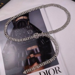 Rhinestone chain belt, 241153