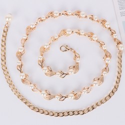 Pearl Chain Belt, 241159