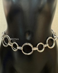 Chain Belt with Rings, JH0616