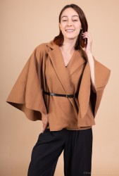 Manteau avec ceinture femme...