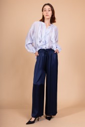Froufrou silk shirt, CLAIRE