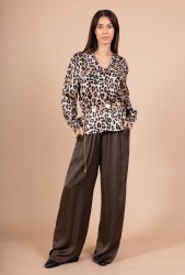 Pantalon Satin Large, Nathalya
