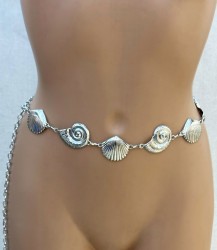 Ceinture Chaîne Coquillage