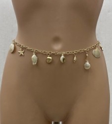 Ceinture Chaîne Coquillage