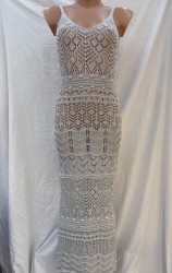Long Lurex Crochet Dresses,...